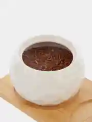 Молочный 3 штуки, керамические банки КАРТОФАН, для хранения сыпучих продуктов, круп на подставке, 250 мл