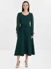Зеленый платье женское