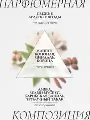 Гель для душа парфюмированный Терпкие Травы и Вишня