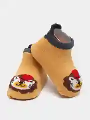 Желтый детские носки Пинетки нескользящие