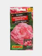 Бегония Америгибрид Пикоти розовое кружево (семена,цветы)