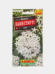 Пентас Лаки стар вайт (семена,цветы)