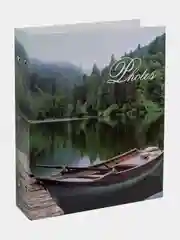Зелёный хаки фотоальбом "Микс", на 200 фото, 10 х 15, твёрдая обложка