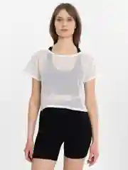 Белый женская футболка сетчатая, спортивная, 4 цвета