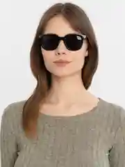 Угольный солнцезащитные очки женские