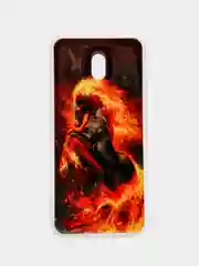 Багровый чехол Xiaomi Redmi 8A