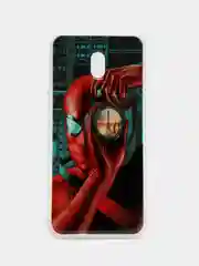 Вишнёвый чехол Xiaomi Redmi 8A