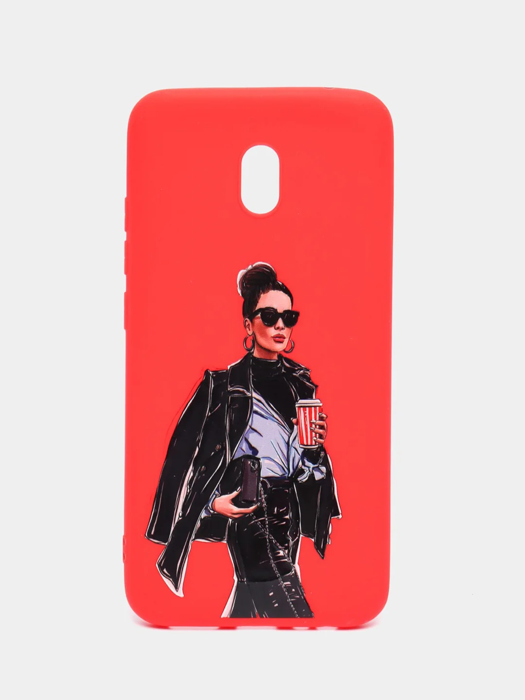Бордовый чехол Xiaomi Redmi 8A