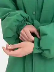 Зеленый куртка женская МЕГА ОВЕРСАЙЗ ОСЕНЬ ЕВРОЗИМА