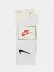 Белый носки Nike, унисекс, яркие