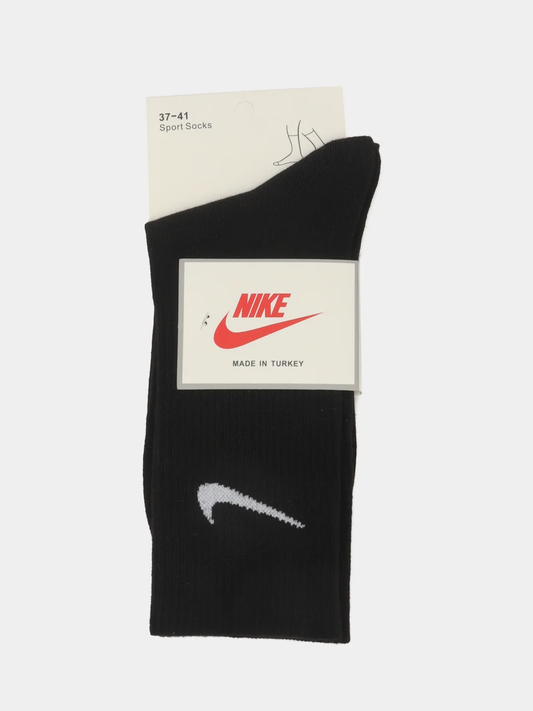 Черный носки Nike, унисекс, яркие