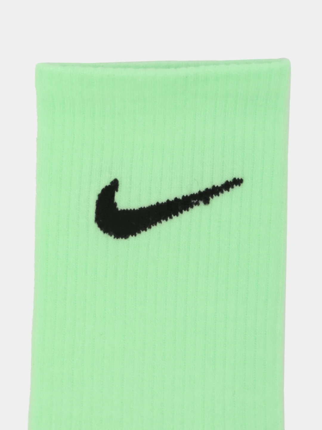 Салатовый носки Nike, яркие