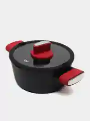 Кастрюля алюминиевая 2,3 л Velour Rouge Vensal VS1045 Кованный алюминий