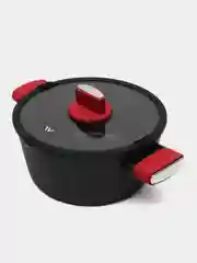 Кастрюля алюминиевая 4 л Velour Rouge Vensal VS1046 Кованный алюминий
