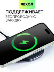 Чехол для Apple iPhone 15,14,13,Pro Max/Pro/Plus/Mini силиконовый BROSCORP с защитой камер
