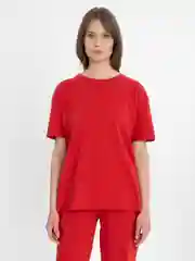 Красный спортивный костюм женский