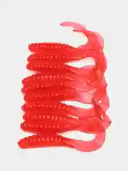 Силиконовая приманка (США) 10 и 100 шт, Curl Tail Grub, рыболовный силикон твистер