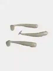 Белый виброхвост, силиконовая приманка для микроджига MINNOW