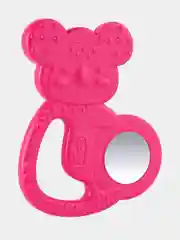 CHICCO Игрушка с зубным кольцом "Коала",розовая, 4мес+