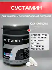 Препарат для суставов и связок Академия-Т Sustamin, 120 капсул