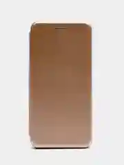 Золотой чехол книжка для Xiaomi Redmi Note 9T