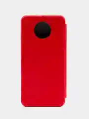 Красный чехол книжка для Xiaomi Redmi Note 9T