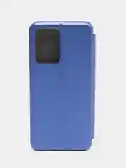 Синий чехол книжка для Xiaomi 11T, Xiaomi 11T PRO на магните с функцией подставки