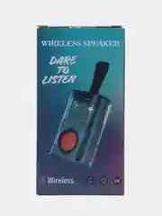 Черный портативная bluetooth колонка мини с подсветкой, 5 Вт