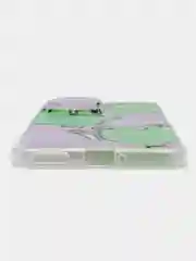Коралловый меланж силиконовый чехол на Huawei Nova 12 Pro / Хуавей Нова 12 Про прозрачный, с рисунком