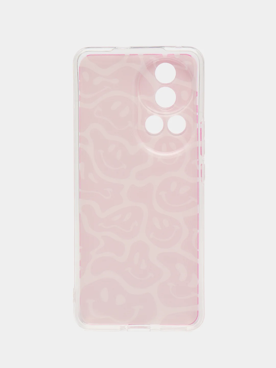 Пурпурный силиконовый чехол на Huawei Nova 12 Pro / Хуавей Нова 12 Про прозрачный, с рисунком