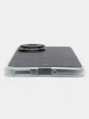 Черный силиконовый чехол на Huawei Nova 12 Pro / Хуавей Нова 12 Про прозрачный, с рисунком