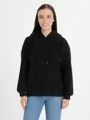 Черный мягкая плюшевая кофта худи  "Медведь"