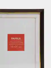 Коричневый рамка 10х15, 15х21, 21х30, небьющаяся, профиль 15