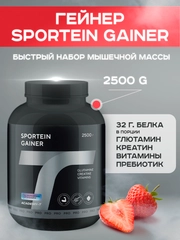 Гейнер Академия-Т Gainer Sportein, клубника, 2500 г