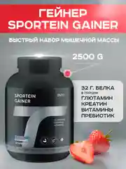 Гейнер Академия-Т Gainer Sportein, клубника, 2500 г