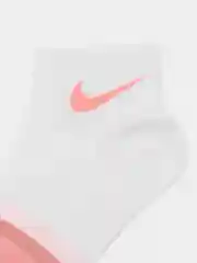Носки женские спортивные с вышитым принтом Найк (Nike) короткие,цветные,хлопок,набор 5 пар