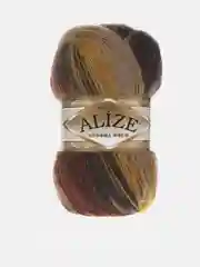 Тёмно-бордовый пряжа Alize Angora Gold Batik 10% Мохер 10% Шерсть 80% Акрил 100г 550м