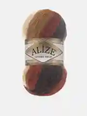 Бронзовый пряжа Alize Angora Gold Batik 10% Мохер 10% Шерсть 80% Акрил 100г 550м