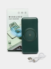 Повербанк (Power Bank) со встроенными проводами, 20000 mAh