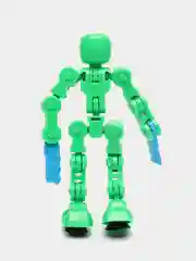 Голубой набор Стикбот Робот Stikbot / Студия Кликбот Klikbot / Интерактивный Стикбот Кликбот