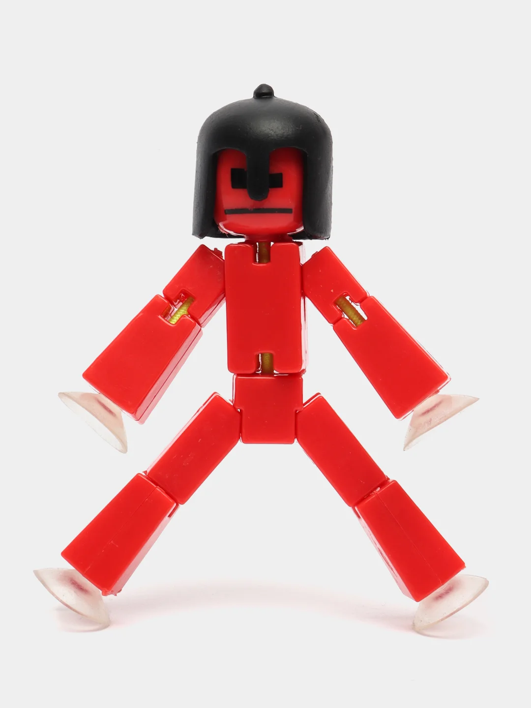 Алый фигурки игрушки Stikbot / Фигурка Стикбот, StikBot красный с шлемами и головными уборами