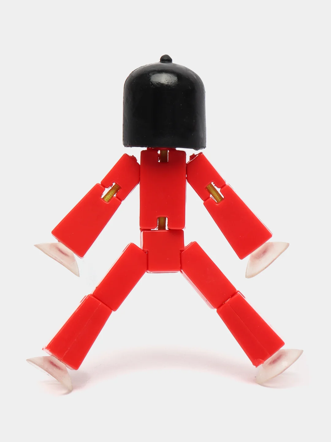 Алый фигурки игрушки Stikbot / Фигурка Стикбот, StikBot красный с шлемами и головными уборами