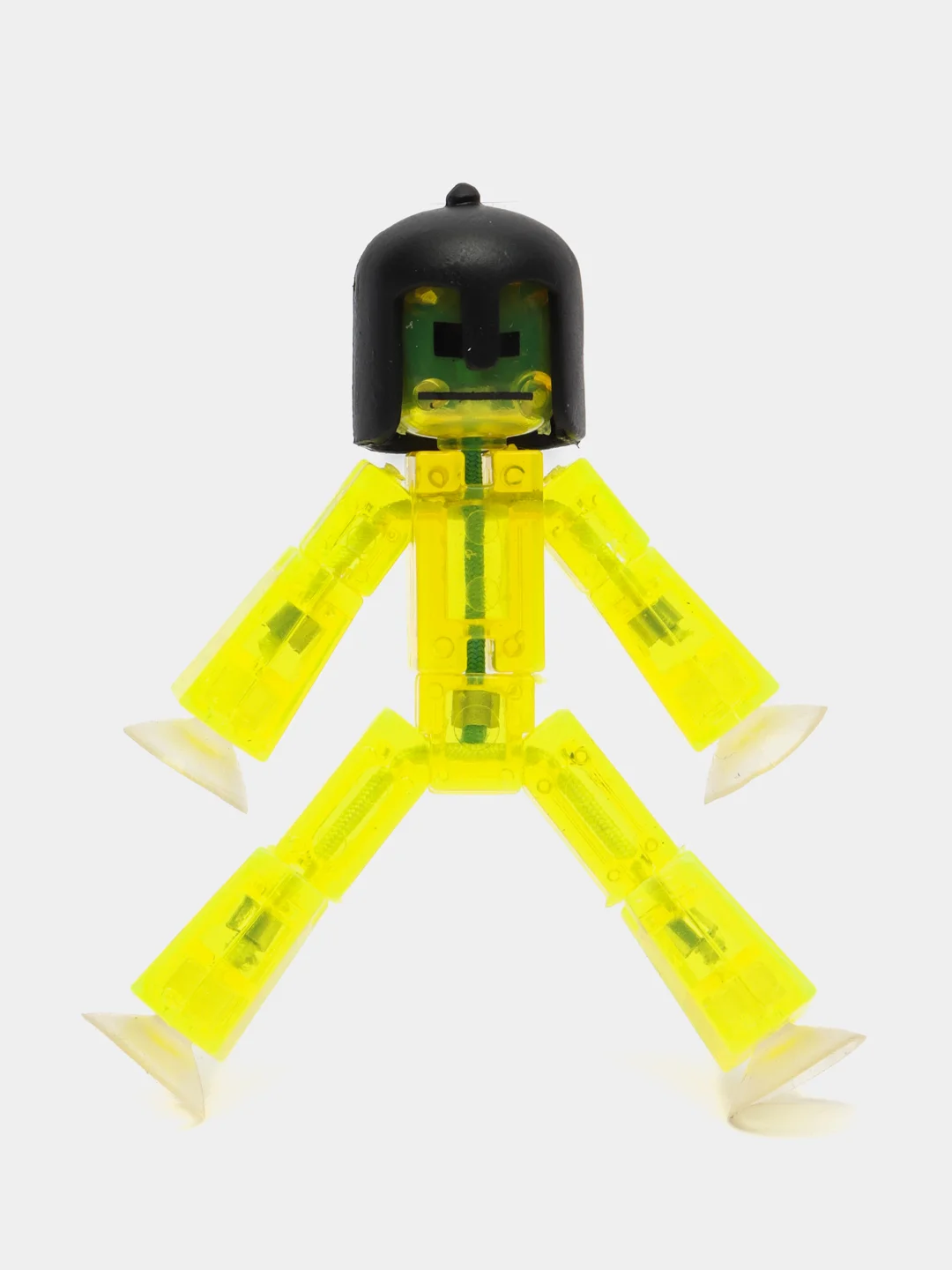 Желтый фигурки игрушки Stikbot / Фигурка Стикбот, StikBot красный с шлемами и головными уборами