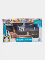 Белый игровой набор  My Little Pony с королевской тележкой