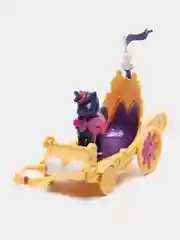 Пурпурный игровой набор  My Little Pony с королевской тележкой
