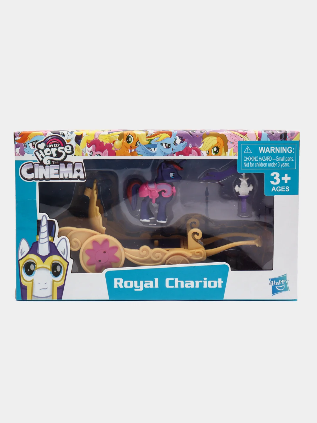 Пурпурный игровой набор  My Little Pony с королевской тележкой