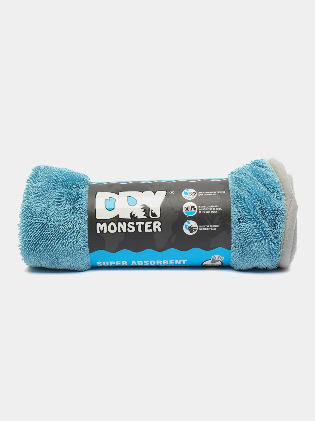 Светло-синий микрофибра/полотенце для сушки автомобиля DRY MONSTER TOWEL 50х60см