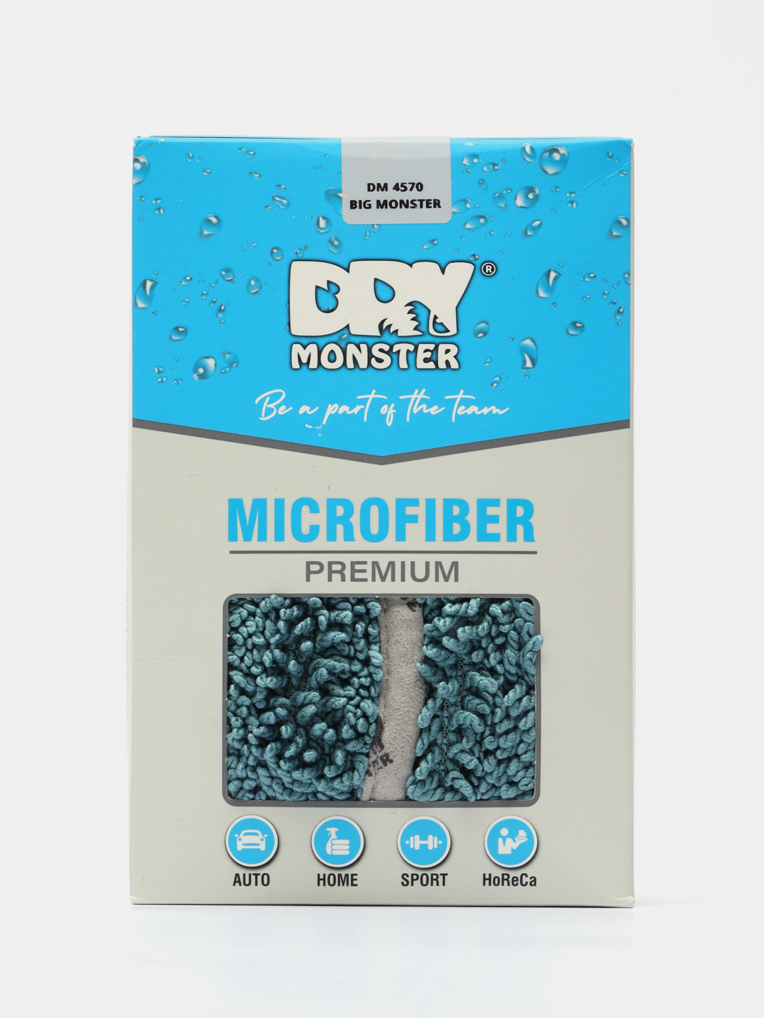 Микрофибра для сушки кузова авто DRY MONSTER размер 45/70 купить по цене  620 ₽ в интернет-магазине KazanExpress