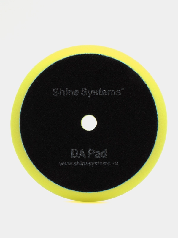 Полировальный круг твердый лиловый Shine Systems DA Foam Pad Purple 130 мм