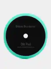 Зеленый полировальный круг твердый лиловый Shine Systems DA Foam Pad Purple 130 мм